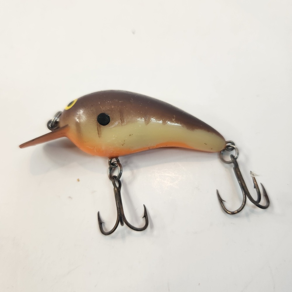 Vtg Cordell "BIG-O" Crawdad/Orange Belly Colored Fishing Lure Crawfish Crayfish